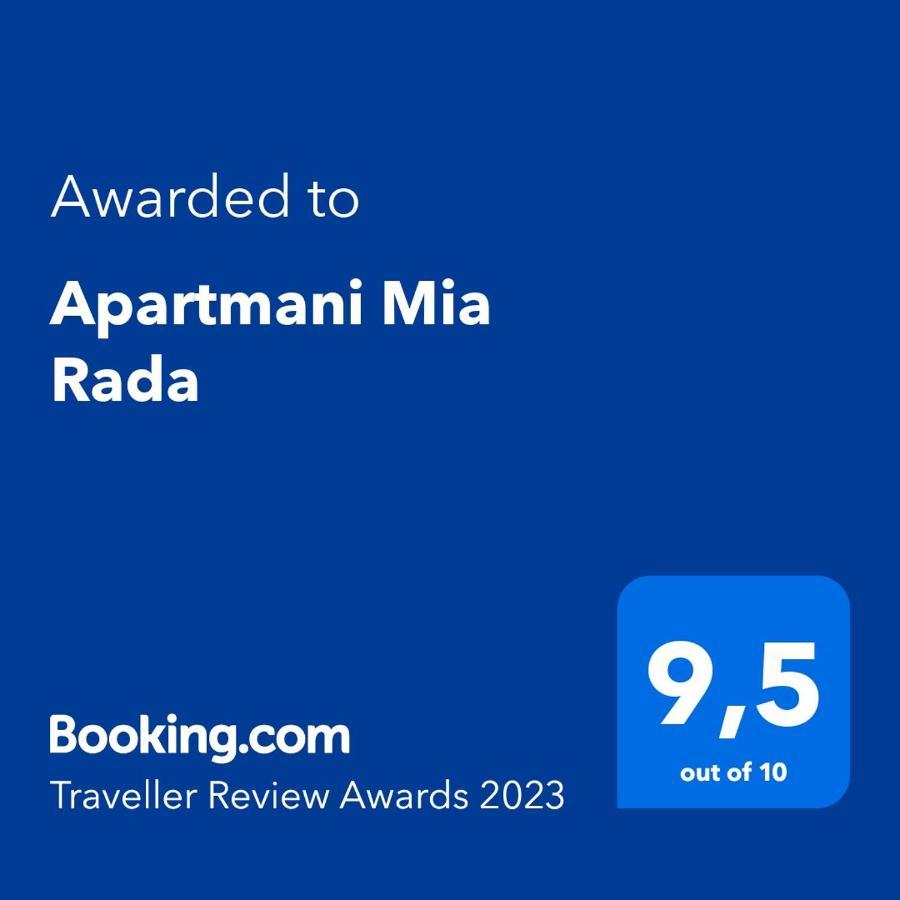 Apartmani Mia Rada Budva Luaran gambar